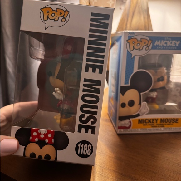 NIB Funko POP! Disney Mickey Mouse and Minnie Mouse Collectible Set - Picture 3 of 7